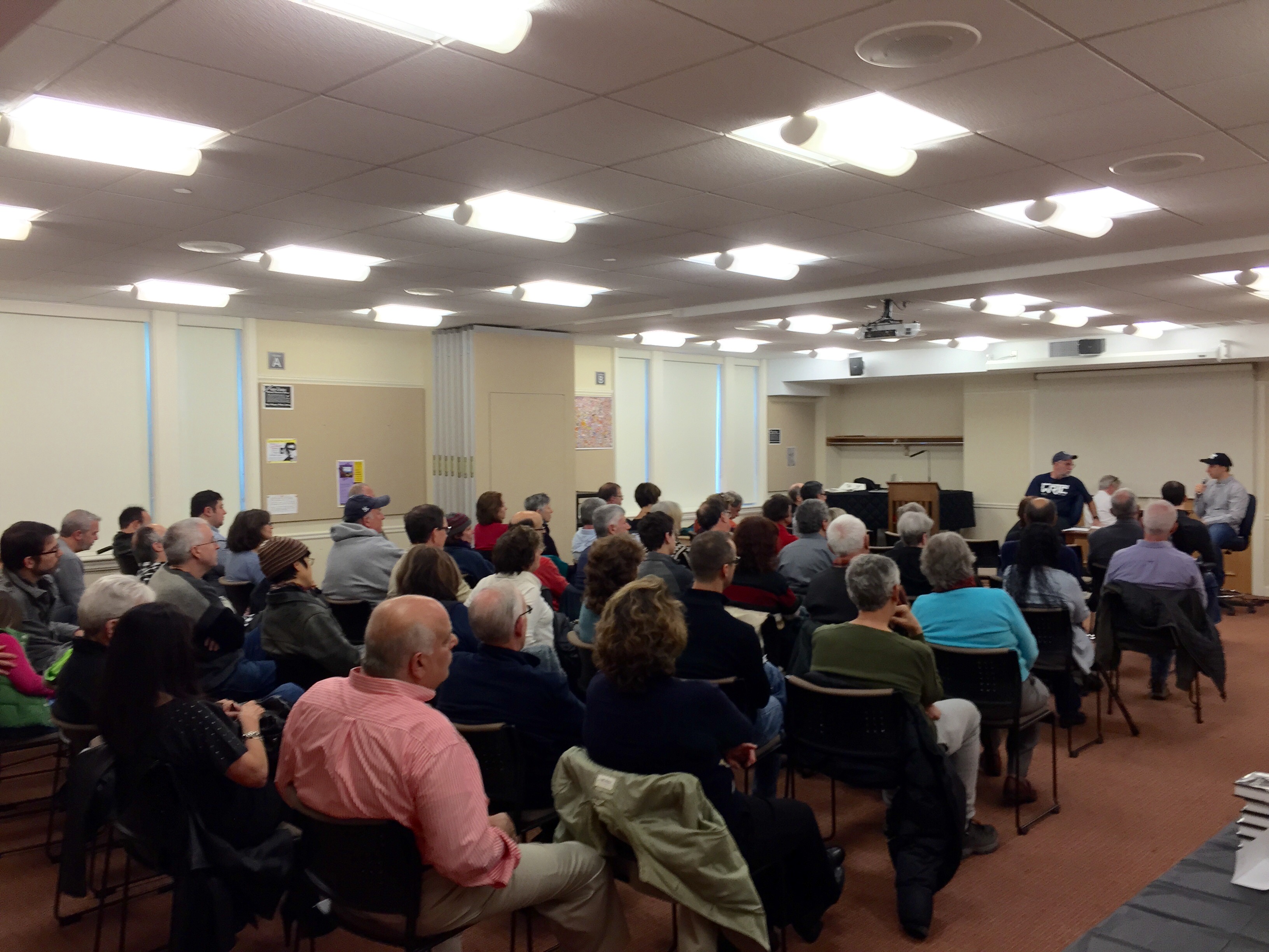 Aidan's book reading drew 65-70 people.jpg