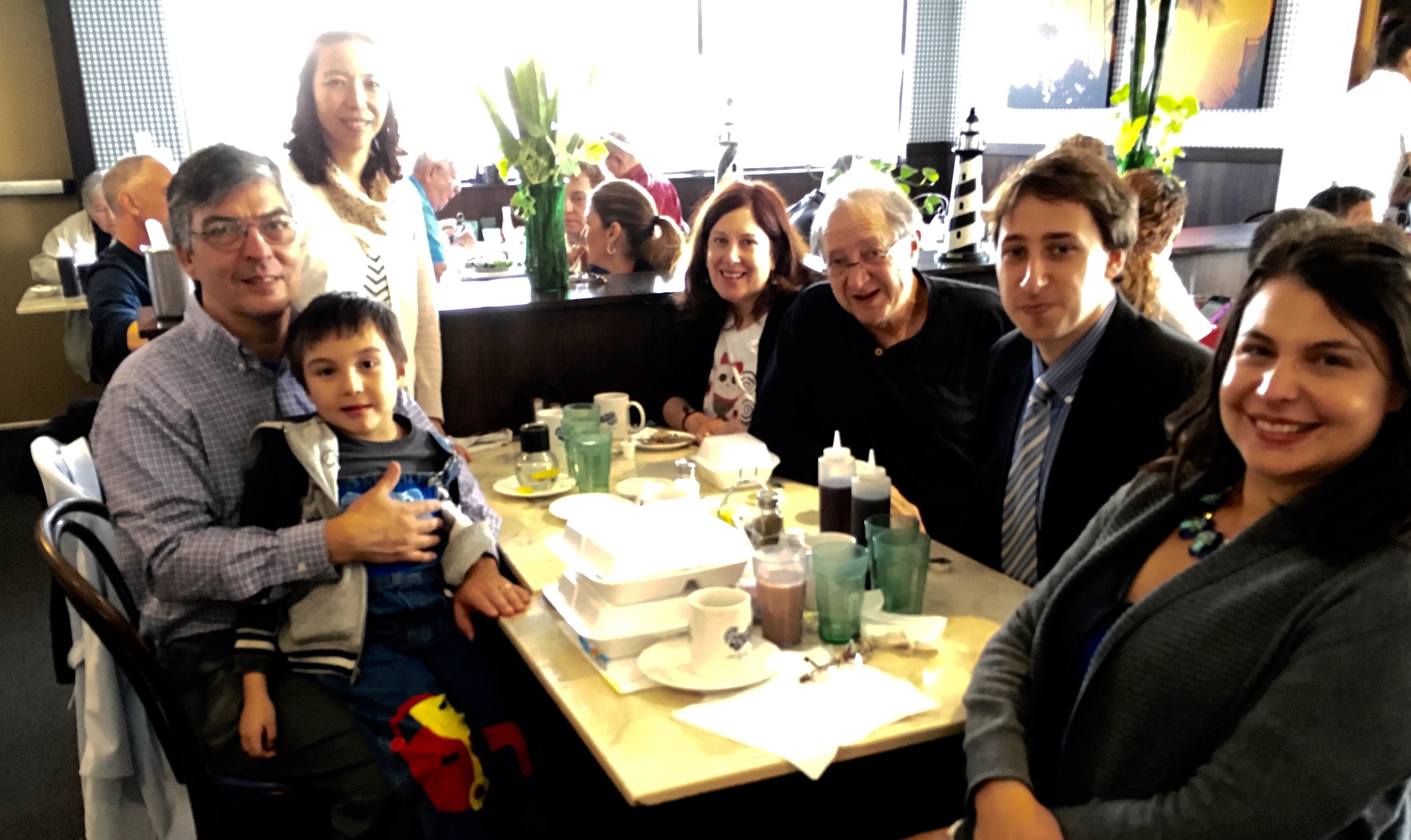 Kaitlin (far right) and our families at brunch.jpg
